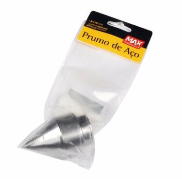 Imagem de Prumo de Aço Centro Encartelado  Max Ferragens - Max Ferragens 