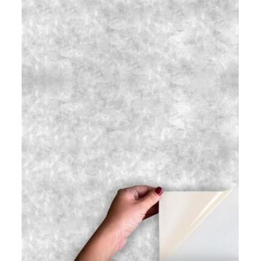 Imagem de Adesivo Chão Lavável Marmore Cinza Carrara Gióia Texturizado - DecoraP