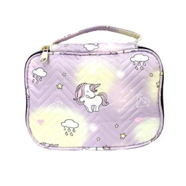 Imagem de Estojo Box Unicórnio Fwb, Lilás