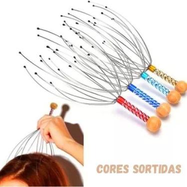 Imagem de Kit com 20 Massageadores Capilares Anti Estresse Para Relaxar Com 12 H