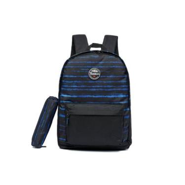 Imagem de Kit Mochila Trekker Bolsa Escolar Feminina Impermeável