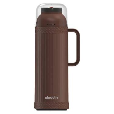 Imagem de Garrafa Térmica Pampa Coffee/Cream - 1 Litro - Aladdin, Marrom escuro