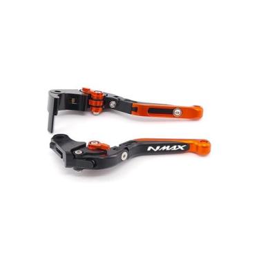Imagem de Manete Articulado Motocicleta Nmax 160 Yamaha Gravado a Laser - Sem ma