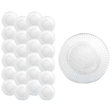 Imagem de Conjunto 24 Pratos Temperado Primavera 22cm Duralex Fundo - NADIR FIGU