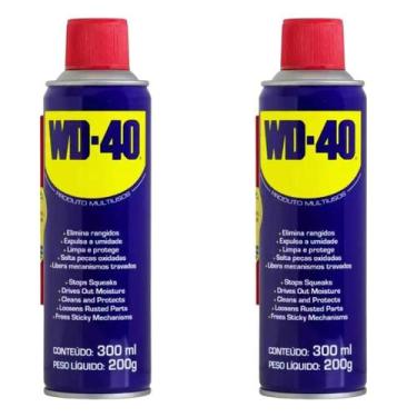 Imagem de Kit 2 Wd-40 Spray Multiuso 300ml Manutenção E Reparos