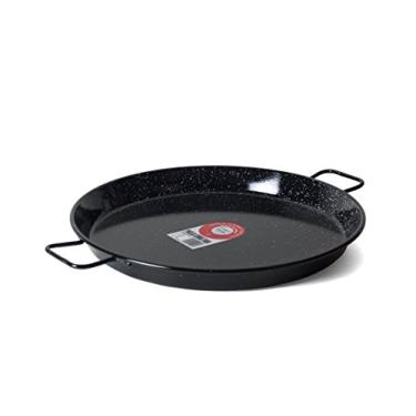Imagem de Garcima Panela de paella de aço esmaltado, 40 cm (16 polegadas), 40 cm