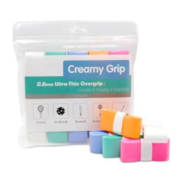 Imagem de ORBEIN Fita de aderência de tênis – Overgrip de tênis para raquete de tênis – Fita de aderência para raquete de tênis – Fita de aderência para raquete de pickleball