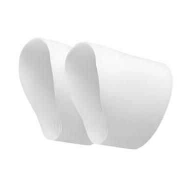 Imagem de Vaveren Faixas de cadarço para chuteiras de futebol Capas de cadarço para chuteiras de futebol Protetores de cadarço para chuteiras de futebol Sapatos de, Branco