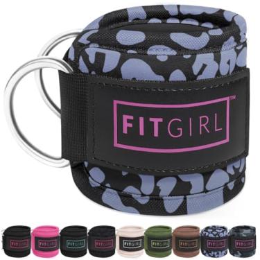 Imagem de FITGIRL Alça De Tornozelo Para Máquinas De Cabos E Faixas De Resistência, Fixação De Manguito Para Casa E Academia, Exercícios Para Glúteos Propinas, Extensões De Perna, Abdutores De Quadril, Somente