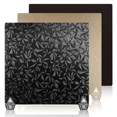 Imagem de ENOMAKER Placa De Construção Ender 3 /Pro/V2/Neo Peo Pei, Cama De Impressão Magnética, Chapa De Aço De Mola Flexível Dupla Face Texturizada De Diamante Para Creality Ender 5/Pro, Impressora 3D Elegoo