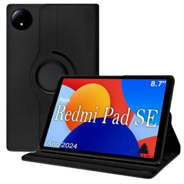 Imagem de Capa case Capinha giratoria 360º Para Xia Redmi Pad Se 8,7" Polegadas (2024) slim resistente Alamo
