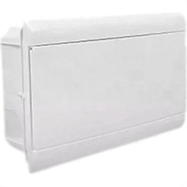 Imagem de Centrinho Steck Pvc 16 Disjuntor Din Embutir Branco