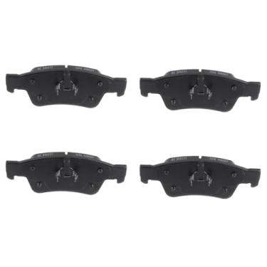 Imagem de ECCPP D1498-8698 Conjunto de pastilhas de freio a disco semimetálico traseiro adequado para Dodge para Durango 2011-2018, para Jeep para Grand Cherokee 2011-2019