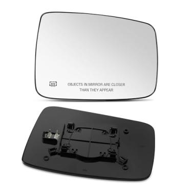 Imagem de SNEMEEY Substituição do espelho lateral do passageiro para Dodge Ram 1500 2500 2013 2014 2015 2016 2017 2018, vidro retrovisor do lado direito, aquecimento elétrico com suporte traseiro, 68079363AA