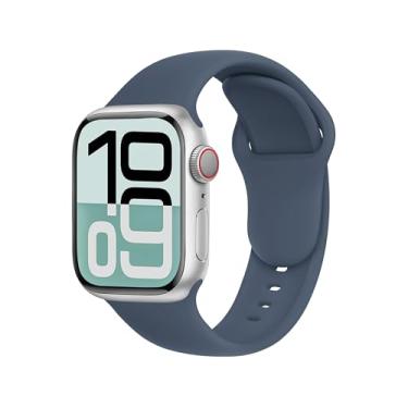 Imagem de Pulseiras femininas C1A para Apple Watch para Apple Watch Ultra 2, séries 11, 10, 9, 8, 7, 6, 5, 4, 3, 2, 1 se, masculino, 45 mm, 44 mm, 40 mm, 41 mm, 38 mm, 42 mm, 49 mm, cor azul abyss