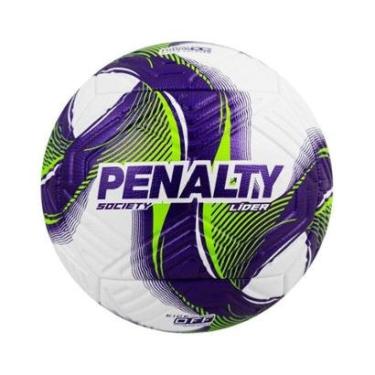 Imagem de BOLA FUTEBOL SOCIETY PENALTY LÍDER XXV - BCO/VDE UN-Unissex