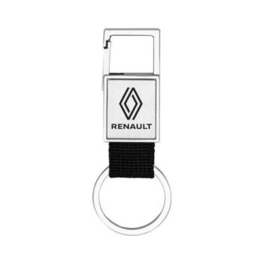 Imagem de Chaveiro Para Renault Kwid Mosquetão Metal Fosco - N - LUALKI STORE LA