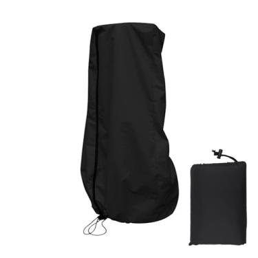 Imagem de HEVSTIL Capa de saco de pancadas livre à prova d'água ao ar livre, capa de saco de boxe em pé, saco de pancada pesado espesso ajustável para saco de pancada, capa protetora de saco de boxe, 132 cm