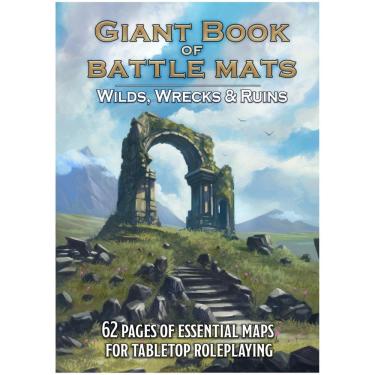 Imagem de Livro de Battle Mats Wilds, Wrecks & Ruins de Loke