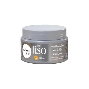 Imagem de Salon Line, Máscara Matizadora, Meu Liso Prata, Vegano - Para Cabelos Lisos, 300g