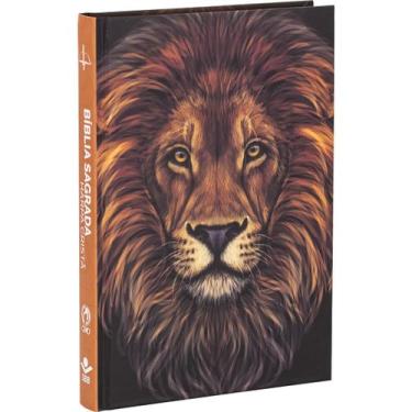 Imagem de Bíblia Sagrada - RC - Harpa Cristã - Leão  - SBB