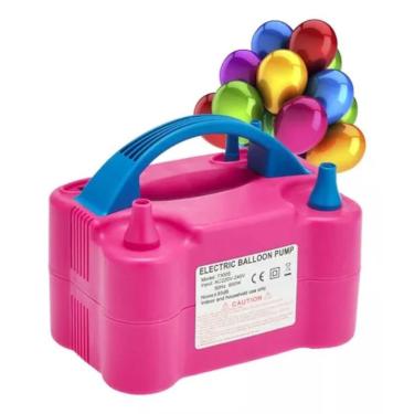 Imagem de Super Bomba Elétrica Inflador Encher Balões Bexiga Festa 110