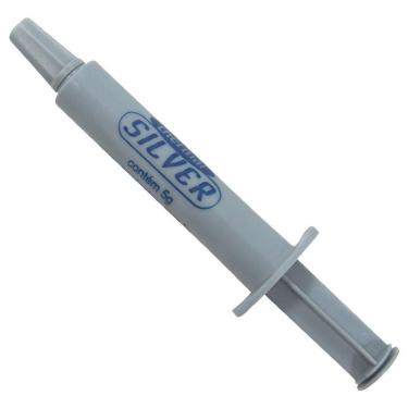 Imagem de Pasta Termica Thermal Silver Seringa 5G Prata Implastec