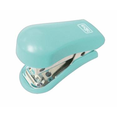 Imagem de Tilibra Grampeador Mini G101 Aqua, até 12 folhas, compatível 24/6 e 26/6, extrator