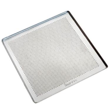 Imagem de Kit 2 assadeira bandeja perfurada 35X35 imeca forno miniconv PRP004 progas