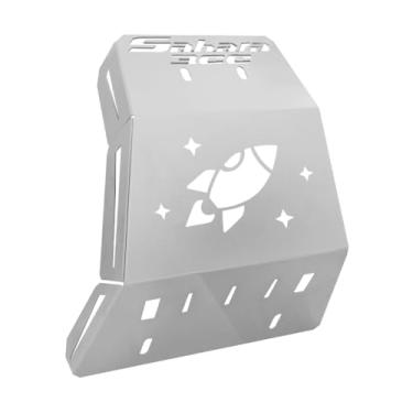 Imagem de Protetor de Carter Cromado Evolution Racing Sahara 300 2024/2025 (Cifrão)