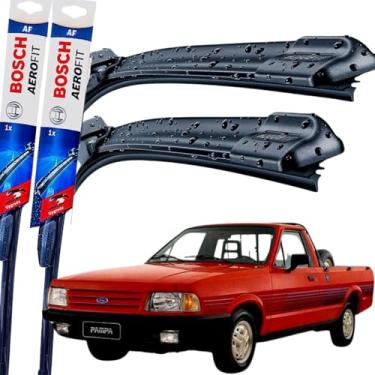 Imagem de Palheta Limpador Parabrisa Bosch Aerofit Par de Palheta Limpadora Dianteiro Original Ford Pampa 1983 á→1997