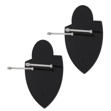 Imagem de Habente de Parede de Espada, Suporte para Exibição de Espada Decorativa para Salas de Jogo, Escritórios, Garagens e Muito Mais Com o Kit de Instalação para Exibição Vertical de