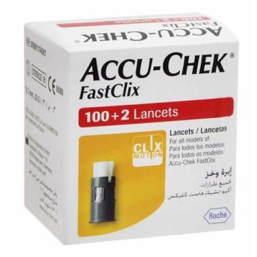 Imagem de Accu-Chek Fastclix 102 Lancetas Non-Eu Roche