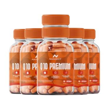 Imagem de Kit 6 Coenzima Q10 100mg + Ômega 3 Vegetal + Zinco + E - Nanovit