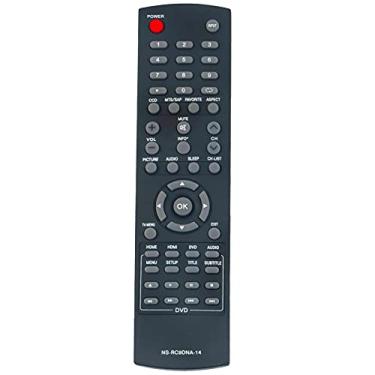 Imagem de Controle remoto de substituição NS-RC9DNA-14 para Insignia LED DVD Combo TV 240602000509 RT240602000509 NS-20ED310NA15 NS-24DD220NA16 NS-28DD220NA16 NS-32DD2200 NA16 NS-24ED310NA15 NS-28DD310NA15 NS