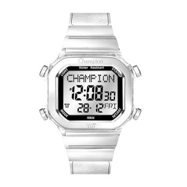 Imagem de Relógio Masculino Digital Esportivo Champion Yot Transparente Cp40181E Prova D'água