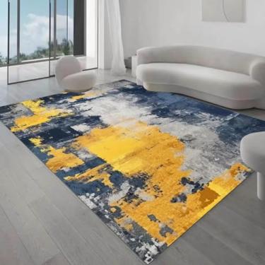 Imagem de Tapete de tecido altamente elástico para sala de estar, decoração de piso para casa, quarto, tapete de brincar, pelúcia macia (200x250 cm/alta elasticidade G)