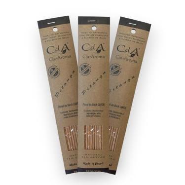 Imagem de Kit com 3 Incensos Naturais e Artesanais Vareta Pitanga CDA