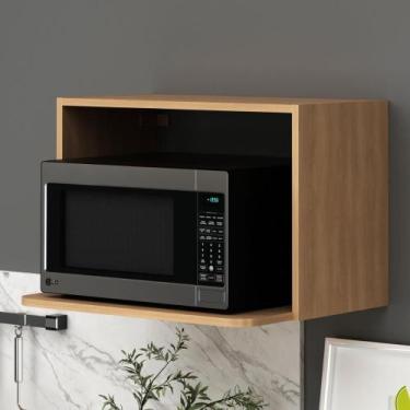Imagem de Nicho de Cozinha Aéreo para Micro-ondas 60cm Multimóveis CR20412, Frei