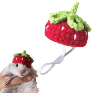 Imagem de Chapéus de hamster mini chapéus para cobras, animais pequenos, porquinho-da-índia, roupas para lagartos, dragões barbudos, papagaios, festas de fim de ano, acessórios de fantasia (B, S3)