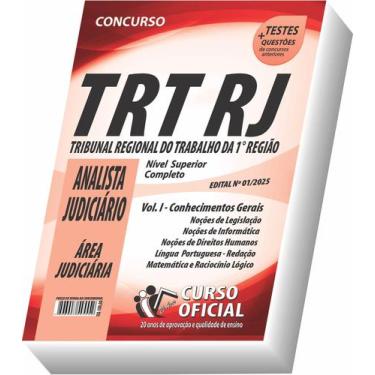 Imagem de Apostila Trt Rj - Analista Judiciário - Conhecimentos Gerais - Curso o