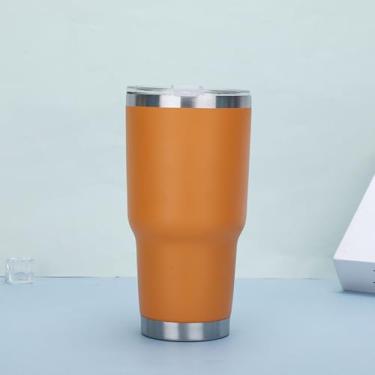 Imagem de Castrap Caneca De Viagem De Aço Inoxidável 304, Copo De Carro Isolado A Vácuo De Grande Capacidade De 30 onças, Copo De Cerveja De Parede Dupla Para Uso Ao Ar Livre (11)