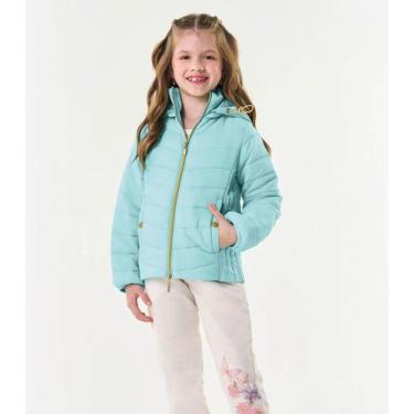 Imagem de Jaqueta Puffer Infantil em Microfibra Trick Nick Azul, 4, Azul