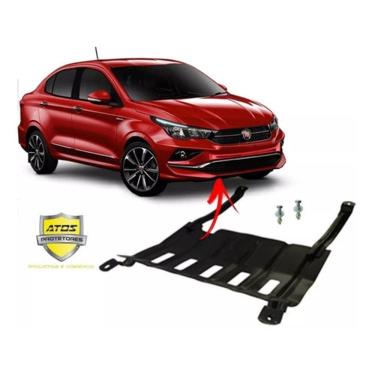 Imagem de Peito Aço Protetor Carter Fiat Cronos 1.0 1.3 1.8 2018 2019