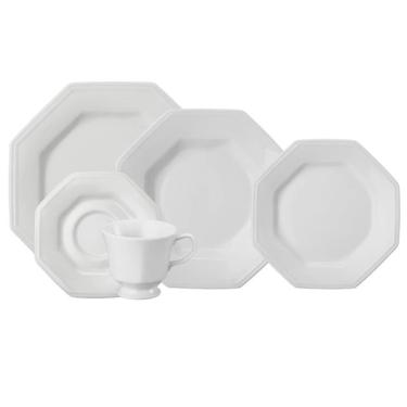 Imagem de Aparelho de Jantar e Chá Porcelana Schmidt Prisma com 30 Peças