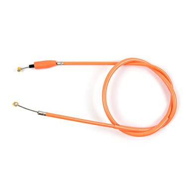 Imagem de Cabo de embreagem Arashi para Yamaha YZF R6 2006-2020, linha de fio inoxidável e acessórios de substituição de motocicleta de borracha peças laranja