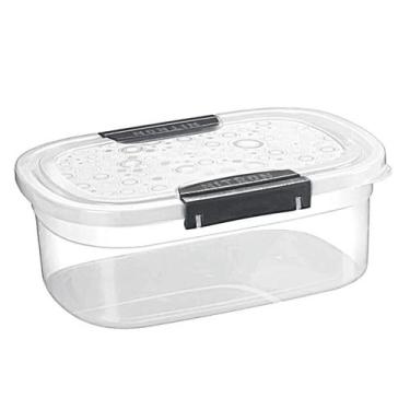 Imagem de Pote Ret. Transparente com Trava Ultra forte 6,9 LT - NITRON, U