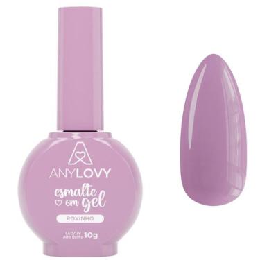Imagem de Lançamento Esmalte Em Gel Anylovy 10g Escolha a Cor Perfeita, ROXINHO