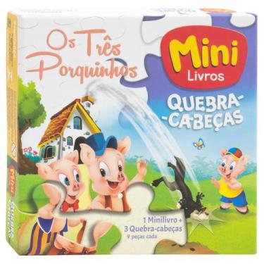 Imagem de Livro - Mini - Clássicos: Os Três porquinhos