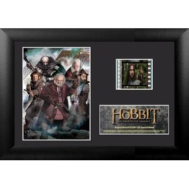 Imagem de FILMCELLS The Hobbit an Unexpected Journey – S5 17.8 cm x 12.7 cm MiniCell Desktop Presentation – Apresentando clipe de filme de 35 mm com suporte de cavalete – Filme colecionável oficialmente